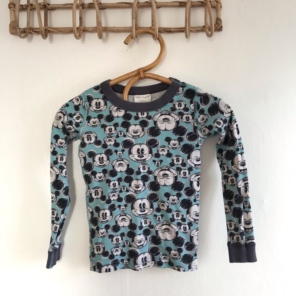 Hanna Andersson Mickey Mouse pajama organic cotton